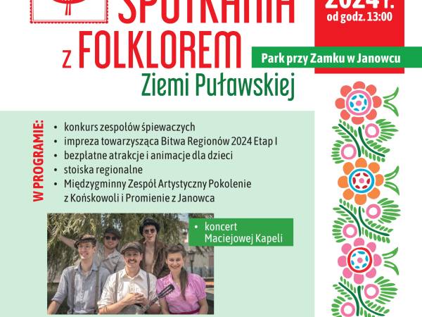 II Nadwiślańskie Spotkania z Folklorem Ziemi Puławskiej