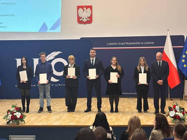 Uczeń Zespołu Szkół nr 2 im. E. Kwiatkowskiego w Puławach stypendystą  Prezesa Rady Ministrów!